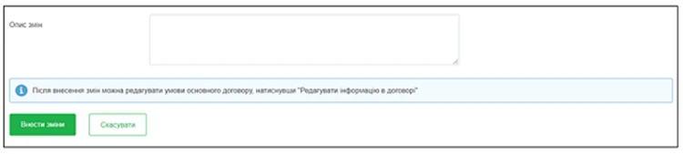Оприлюднення додаткової угоди в Прозоро