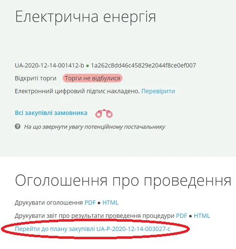 Внесення змін до річного плану закупівель зміни до плану закупівель